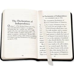 Mini US Constitution Personalized Leather Bound Book