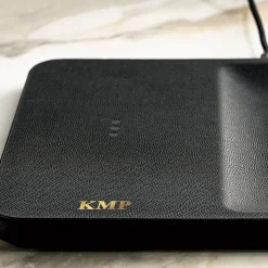 Monogrammed Courant Charging Tray