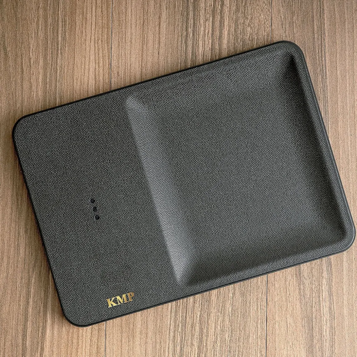 Monogrammed Courant Charging Tray