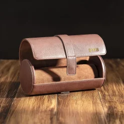Monogrammed Martin Watch Roll