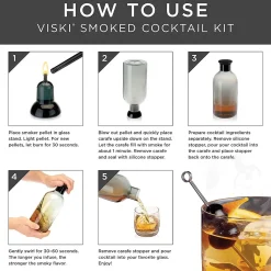 Monogrammed Smoked Cocktail Kit
