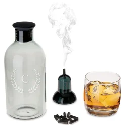 Monogrammed Smoked Cocktail Kit