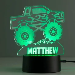 Monster Truck LED Acrylic Nightlight