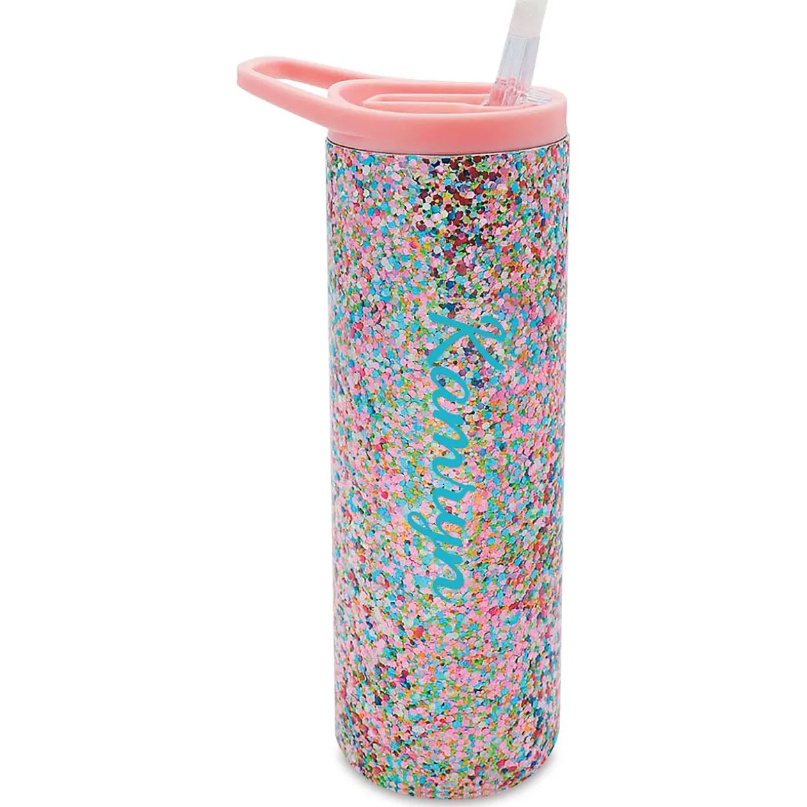 More Sparkle Personalized Water Bottle