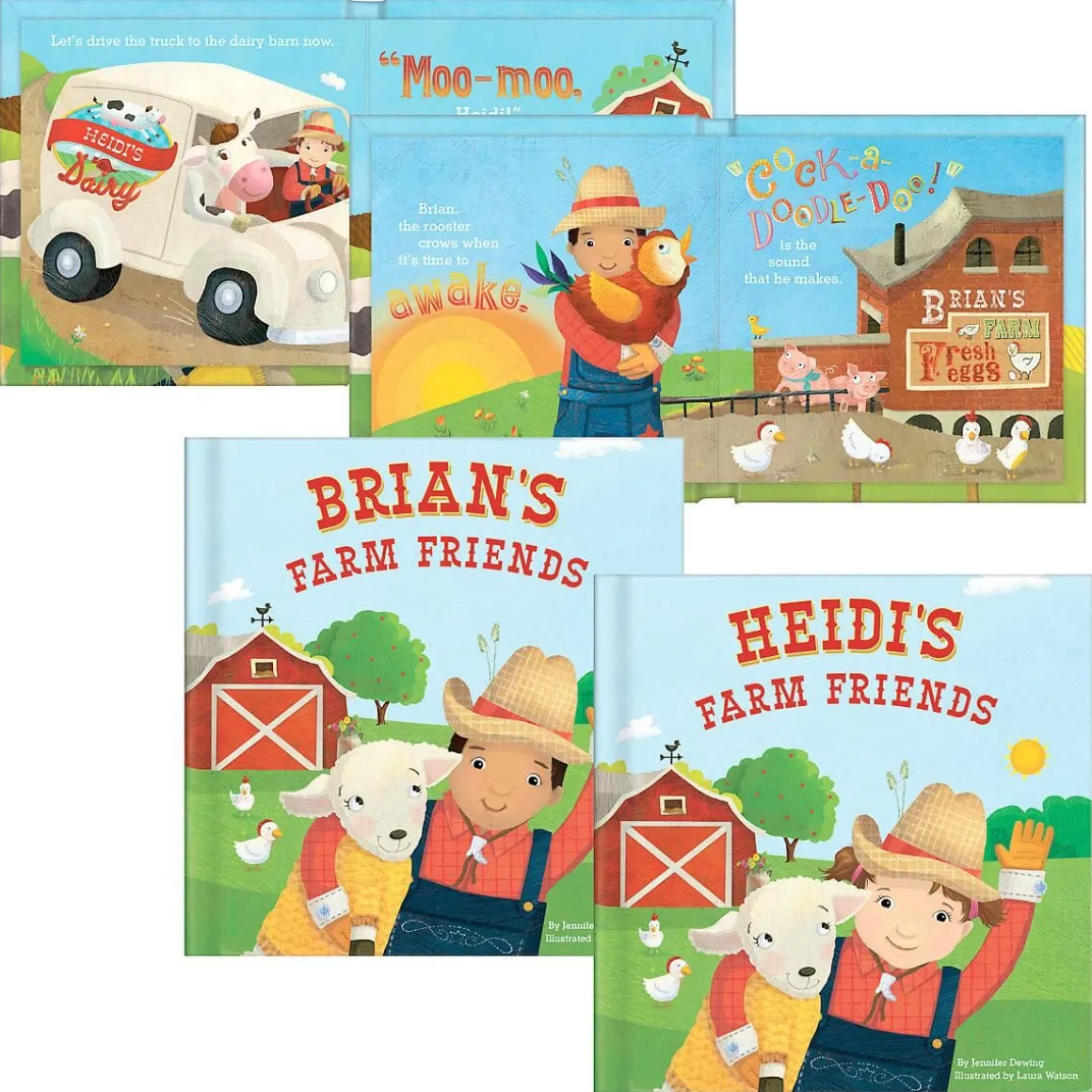 My Farm Friends Personalized Storybook