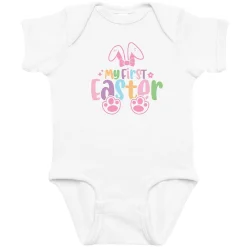 My First Easter Baby Bodysuit Romper