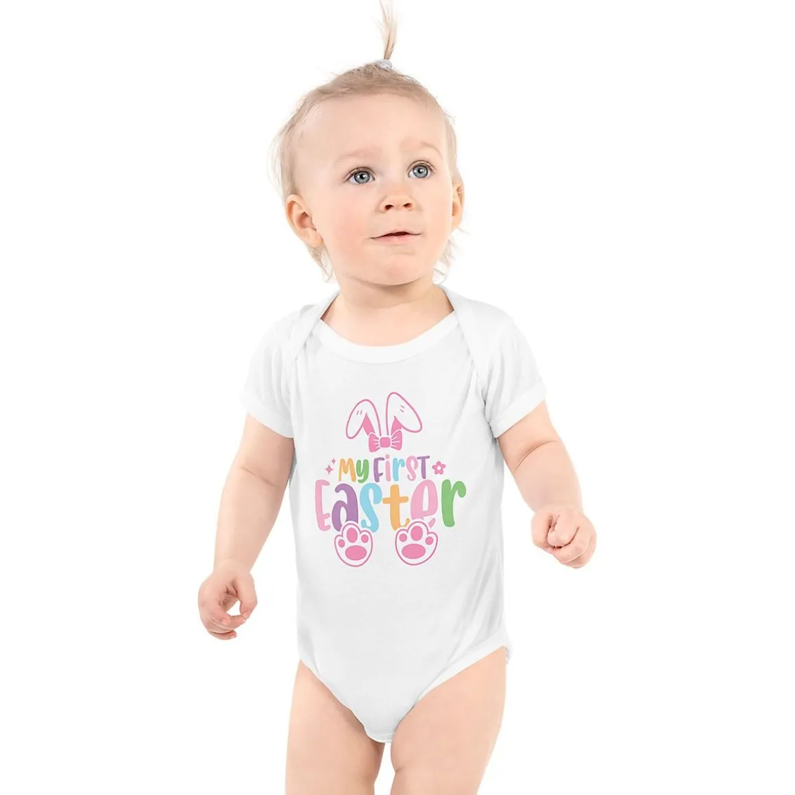 My First Easter Baby Bodysuit Romper