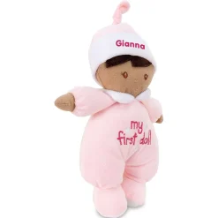 My First Personalized Brown Hair Doll