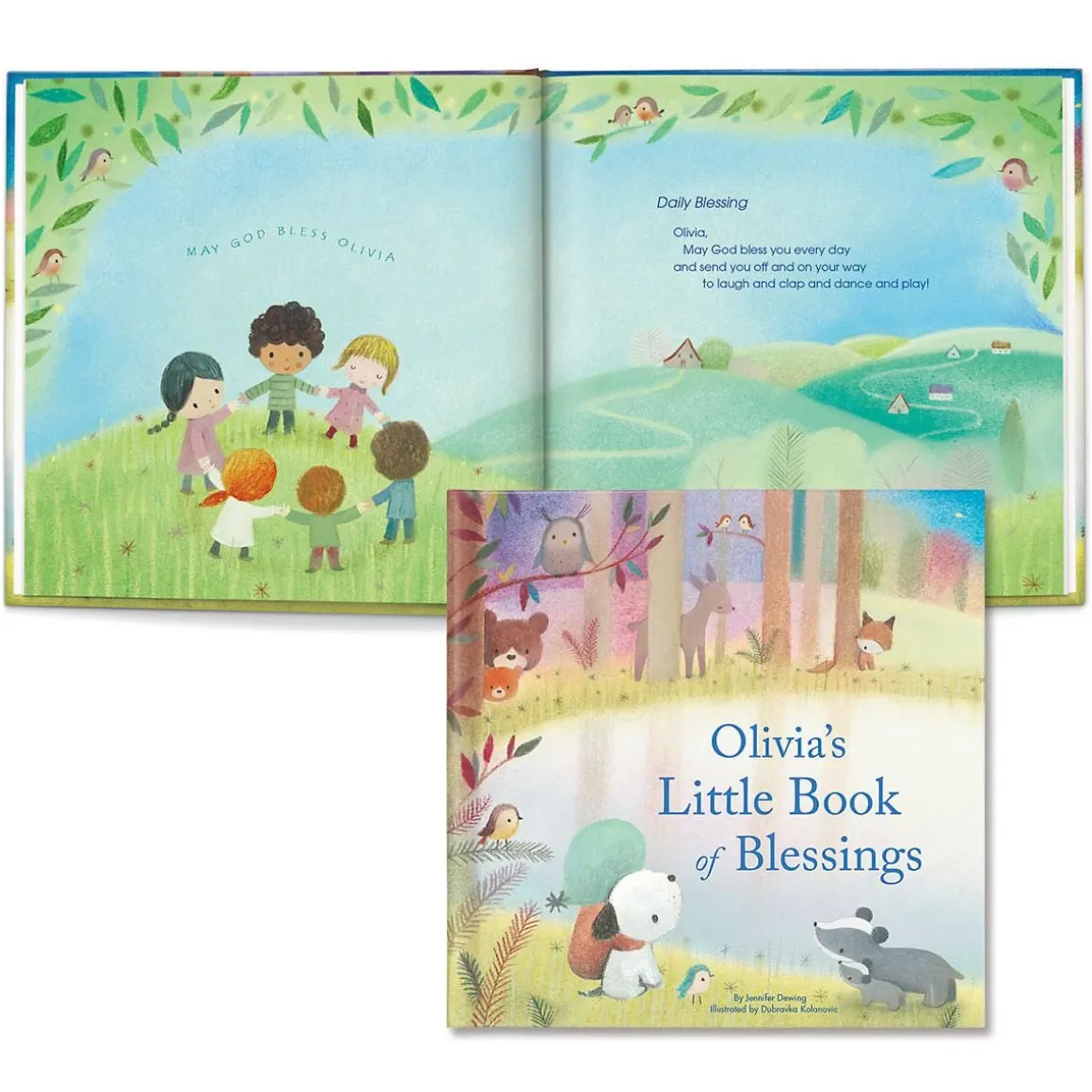My Little Book of Blessings Personalized Storybook