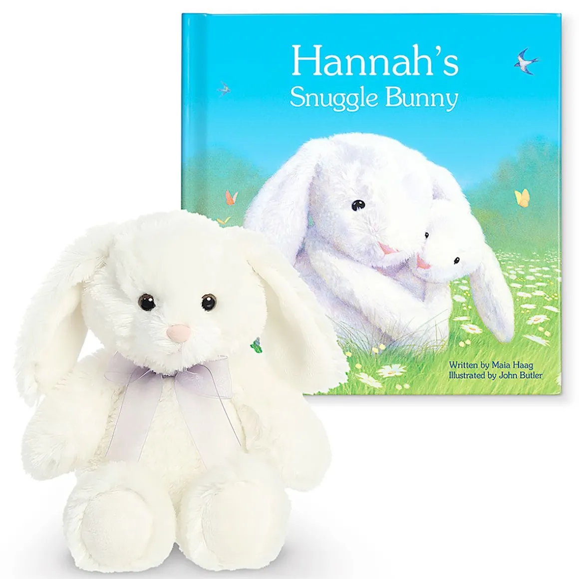 My Snuggle Bunny with Plush Bunny Personalized Storybook