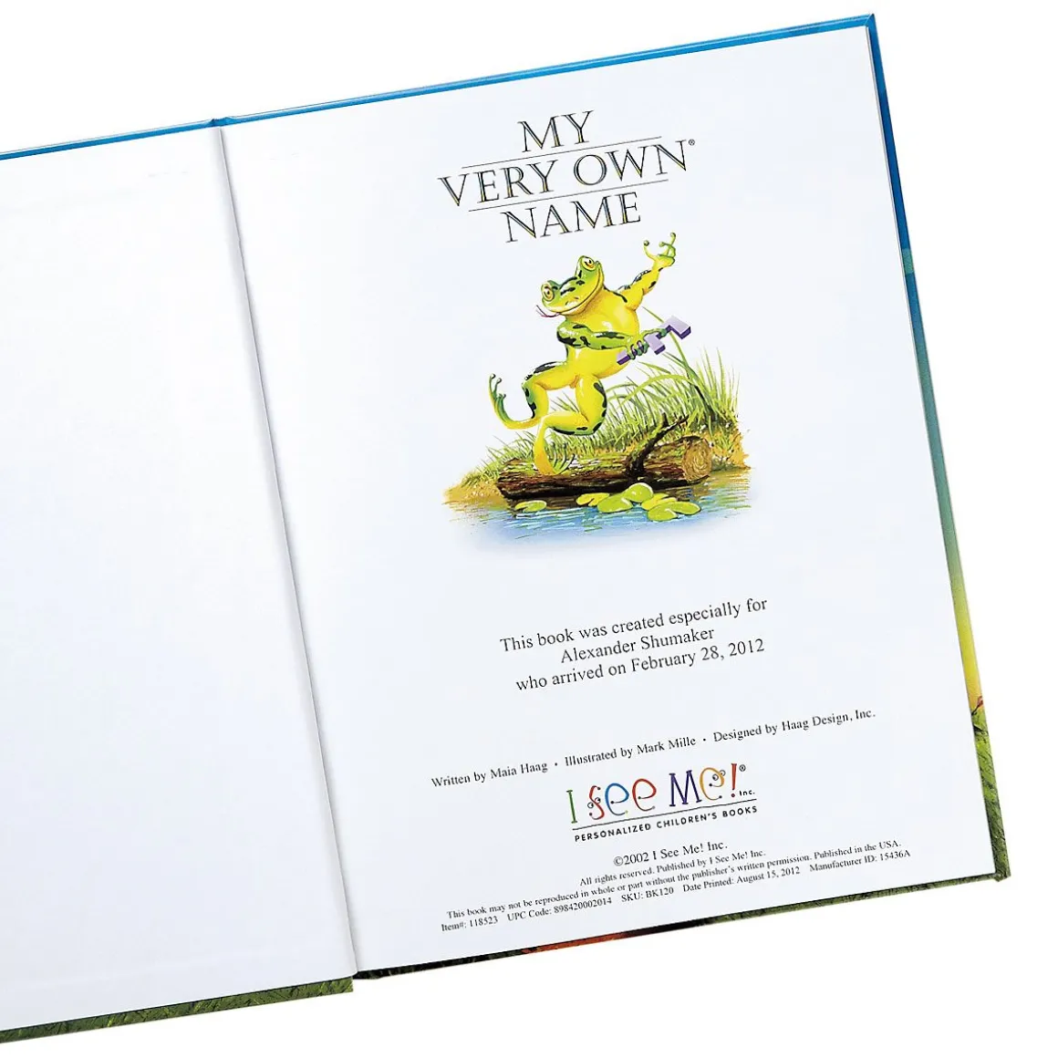My Very Own Name Personalized Storybook