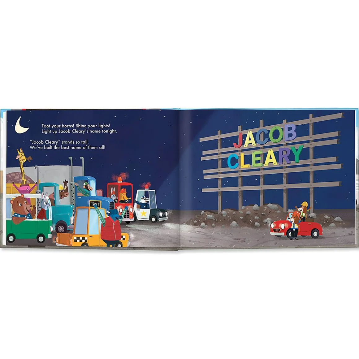 My Very Own Trucks Personalized Storybook