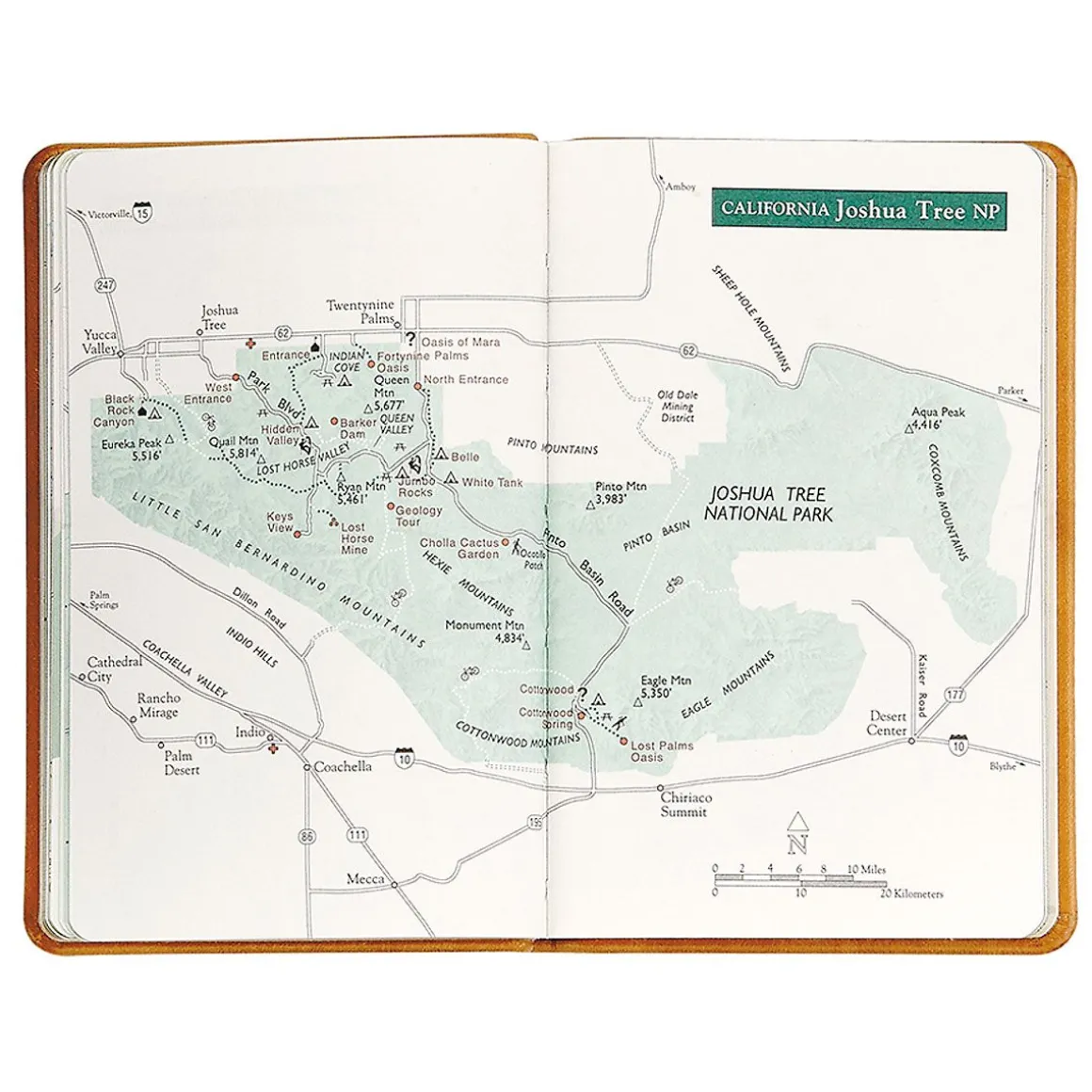 National Parks Personalized Leather-Bound Book