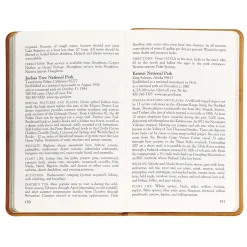 National Parks Personalized Leather-Bound Book