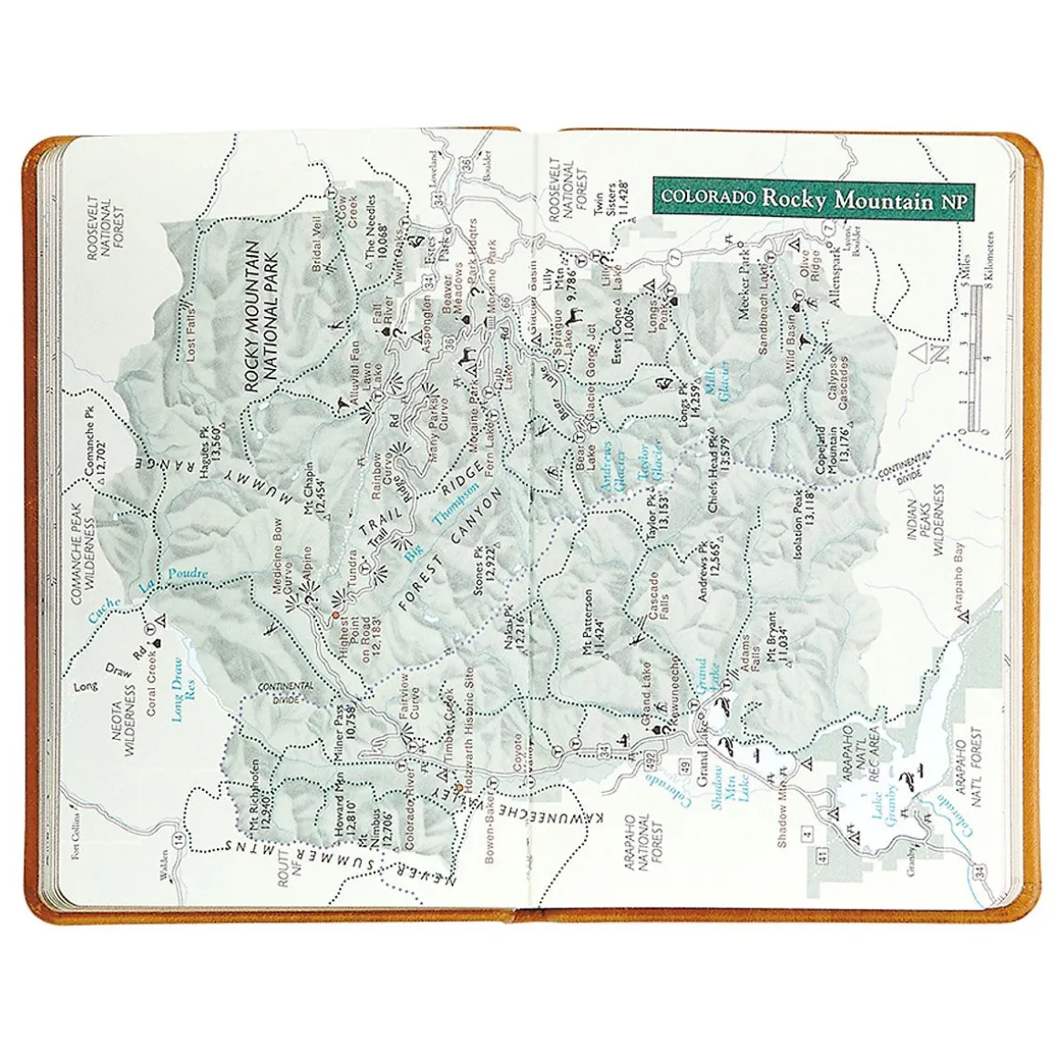 National Parks Personalized Leather-Bound Book