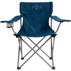 Navy Camping Personalized Foldable Chair