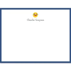 Navy LOL Emoji Correspondence Cards
