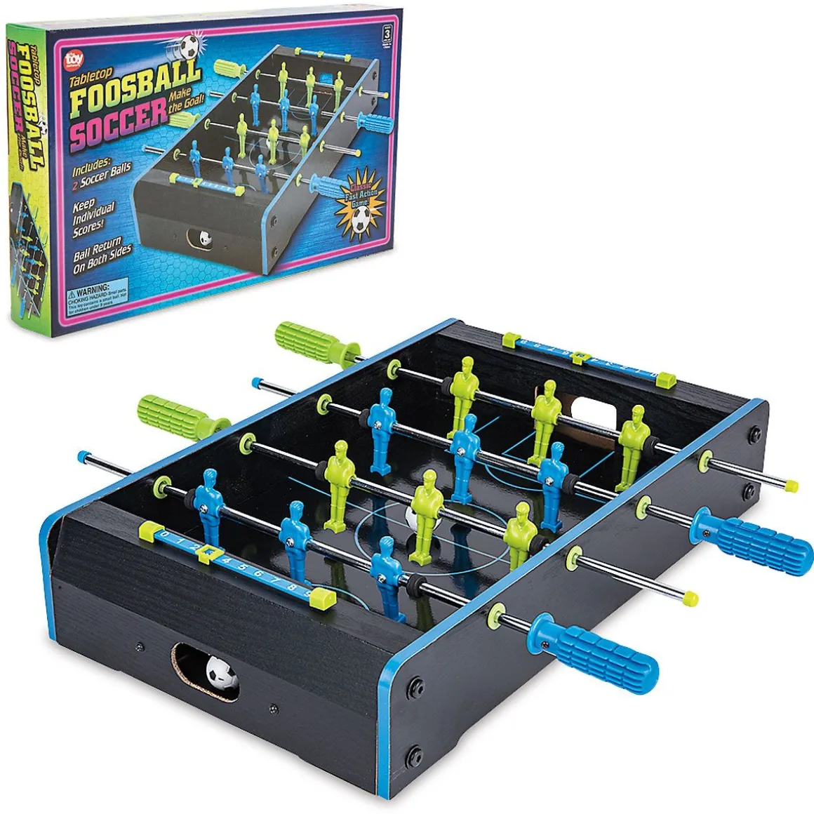 Neon Tabletop Foosball