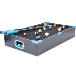 Neon Wooden Tabletop Pool Game