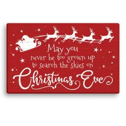 Never Be Too Grown Up For Christmas Canvas