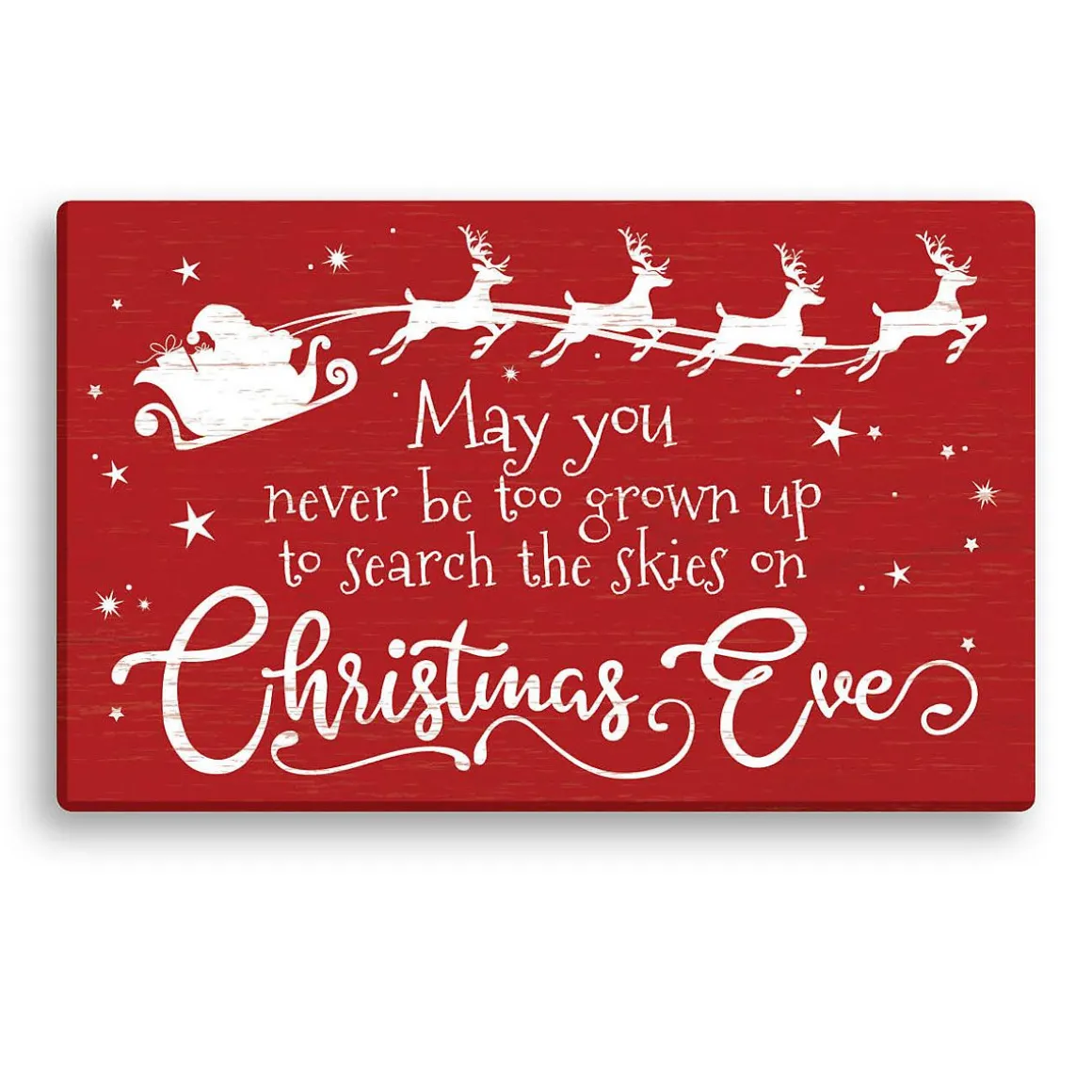Never Be Too Grown Up For Christmas Canvas