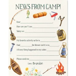 News From Camper Correspondence Cards