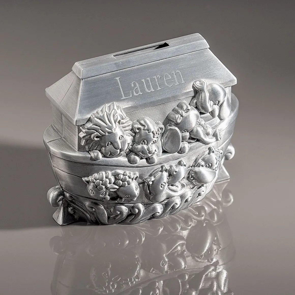 Noah's Ark Personalized Bank
