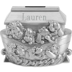 Noah's Ark Personalized Bank