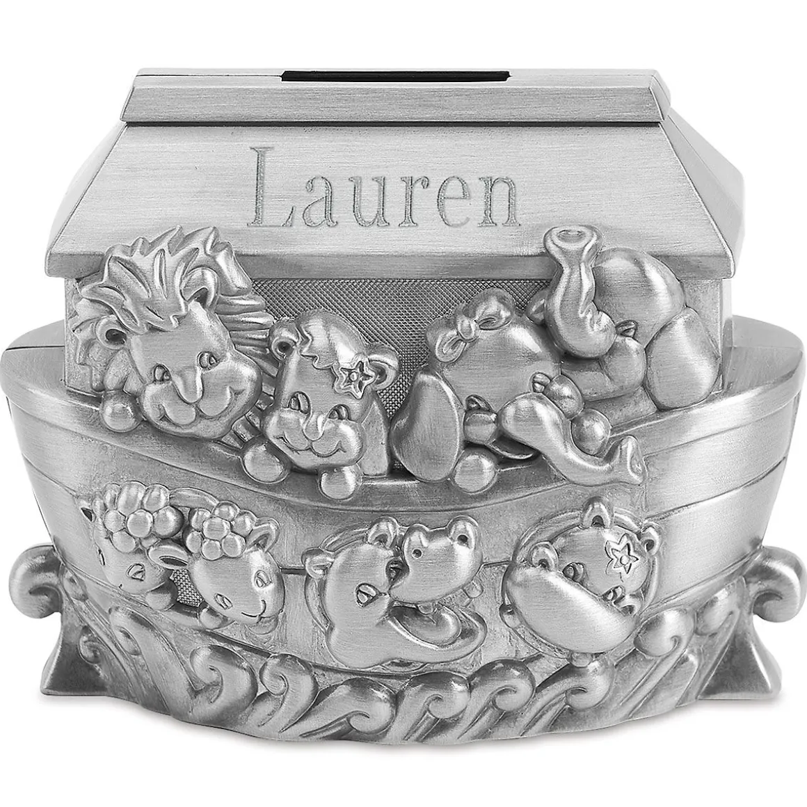 Noah's Ark Personalized Bank