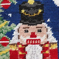 Nutcracker Heirloom Needlepoint Personalized Christmas Stocking