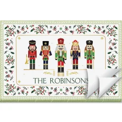 Nutcracker Paper Personalized Placemat Pad