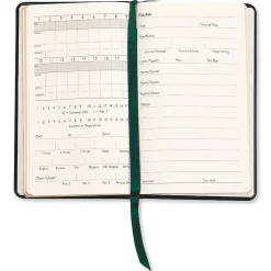 On The Green Personalized Leather-Bound Book
