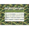 Operation Party Birthday Fill In The Blank Invitations