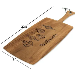 Ornaments Personalized Paddle Cutting Board
