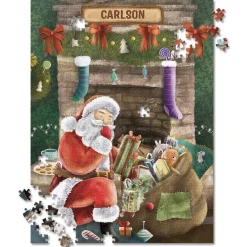 Our Family's Night Before Christmas Personalized Puzzle