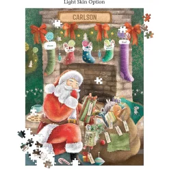Our Family's Night Before Christmas Personalized Puzzle
