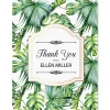 Palm & Gold Personalized Thank You Cards
