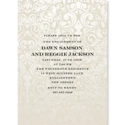 Passion Personalized Engagement Invitation