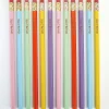 #2 Pastel Personalized Hardwood Pencils