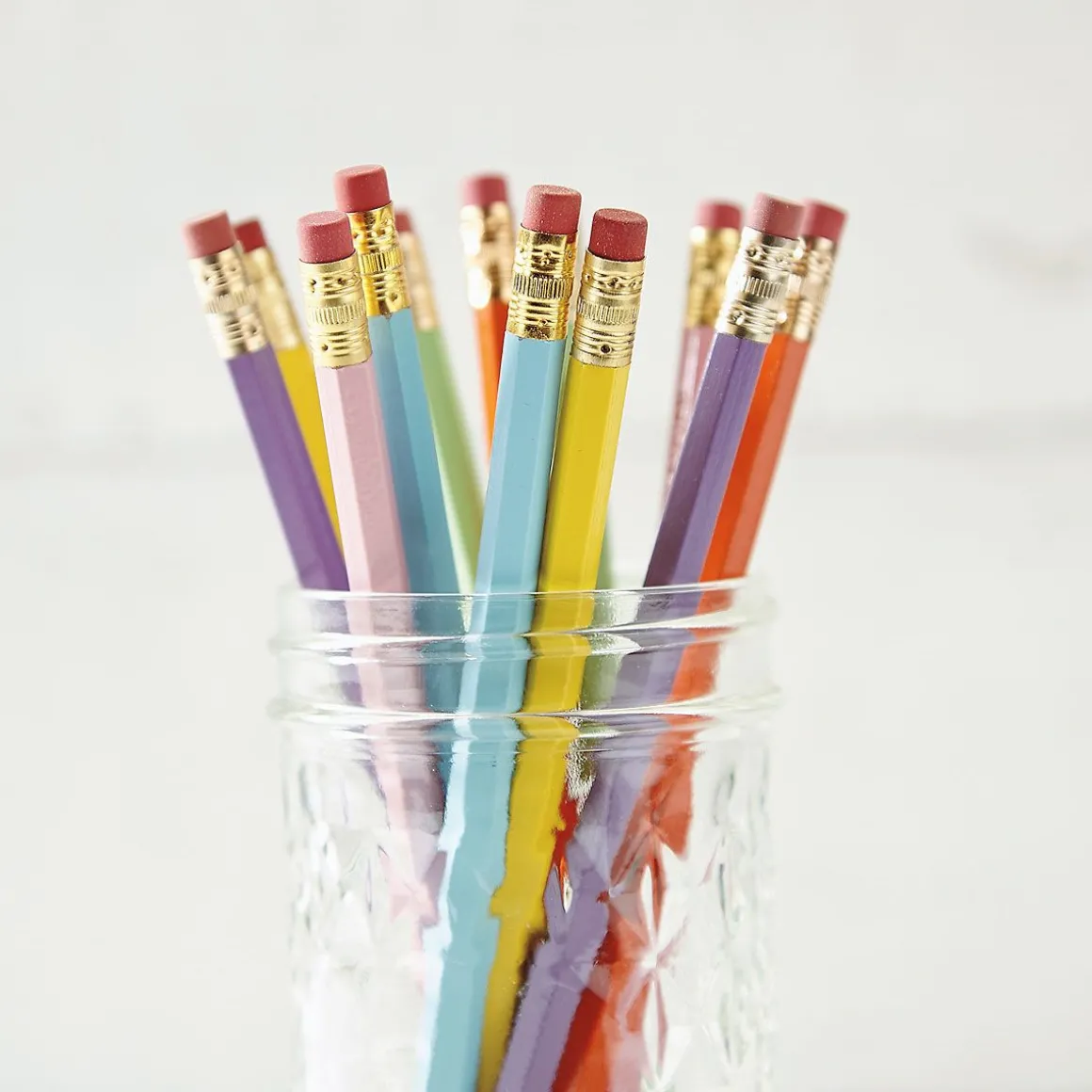 #2 Pastel Personalized Hardwood Pencils