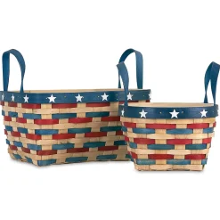 Patriotic Colors Baskets
