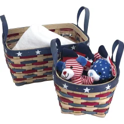 Patriotic Colors Baskets