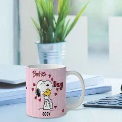 PEANUTS® Best Friend Personalized Mug