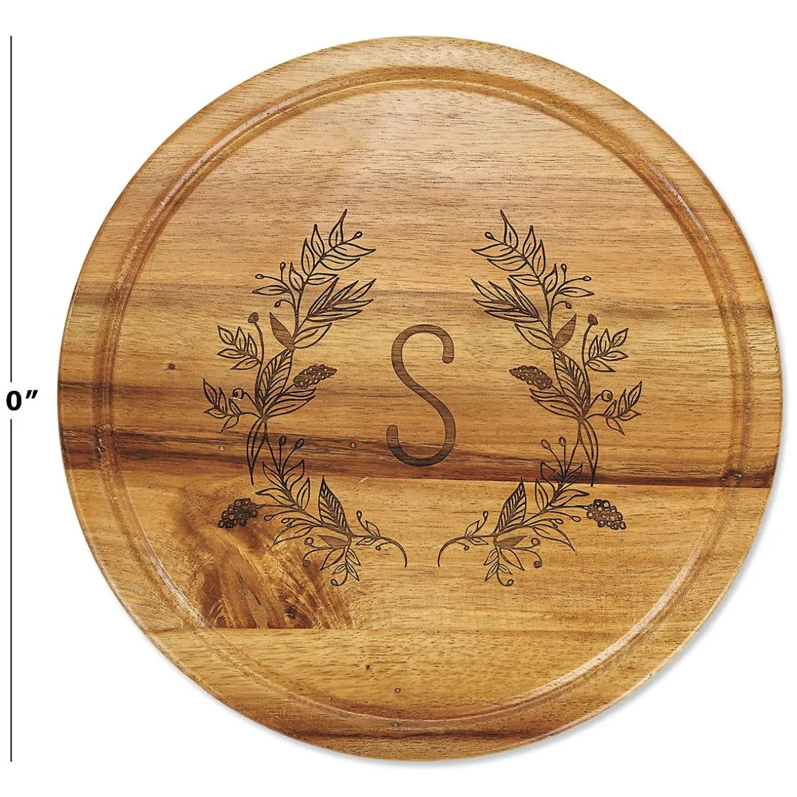 Personalized Acacia Cheese Board Set