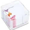 Personalized Butterfly Days Note Sheets in a Cube