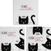 Personalized Cat Coasters