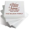Personalized Ceramic Coasters - Bless This Home