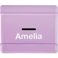 Personalized Glitter Locker Safe Bank