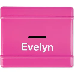 Personalized Glitter Locker Safe Bank