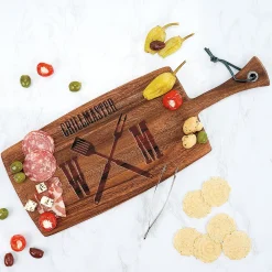 Personalized Grillmaster Paddle Cutting Board